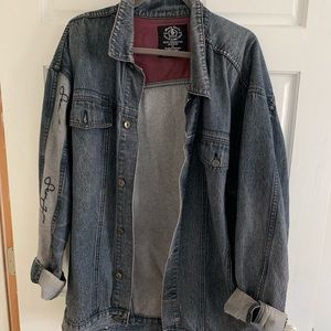 Monto Carlo Polo & Jockey Club: Vintage Sean White Jean Jacket